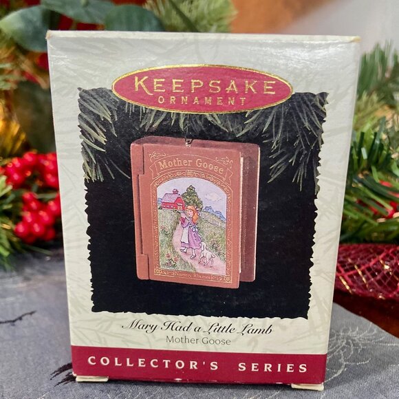 Hallmark Keepsake Ornament - "Mary Had a Little Lamb" Collector's Series - Picture 1 of 9